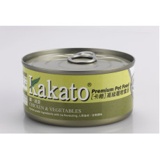 Kakato Chicken & Vegetables 雞、蔬菜 170g